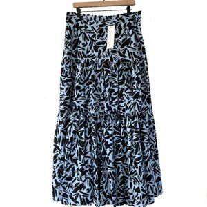 VERONICA BEARD SERENCE FAILLE MAXI SKIRT